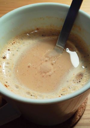ココナッツオイルときな粉のカフェオレ-レシピのメイン写真