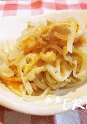 大根とれんこんの炒めなます～♪♪-レシピのメイン写真