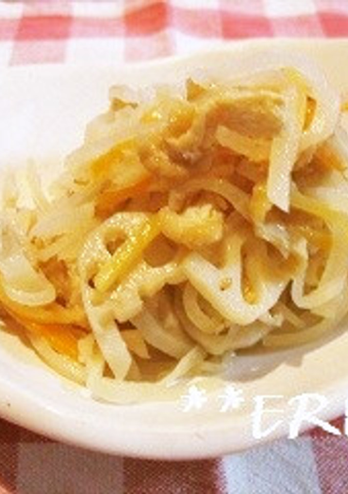 大根とれんこんの炒めなます～♪♪-レシピのメイン写真
