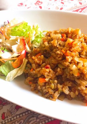 カレーチャーハン ☆ ルウと余り野菜で-レシピのメイン写真