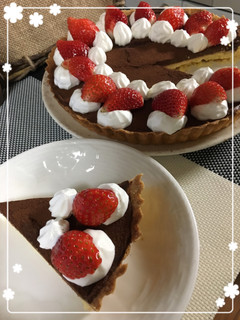 サクサクな濃厚生チョコタルト-レシピのメイン写真