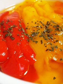 手軽なパプリカのオイル漬け-レシピのメイン写真