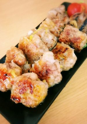 柔らかジューシー☆簡単！ネギ豚こまボール-レシピのメイン写真