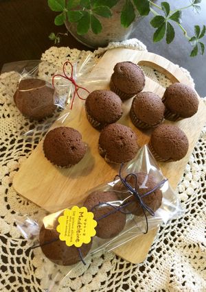 チョコマドレーヌ-レシピのメイン写真