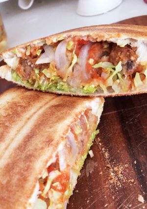 コロッケのホットサンド ケチャップ味-レシピのメイン写真