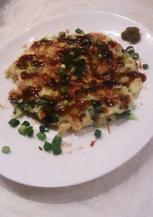 とろろdeフワフワ お好み焼き-レシピのメイン写真
