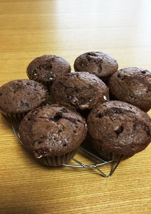 簡単おいしい♪チョコココアマフィン-レシピのメイン写真