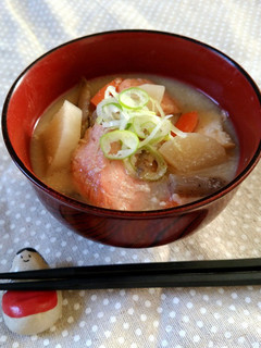 石狩汁【柏市学校給食】-レシピのメイン写真