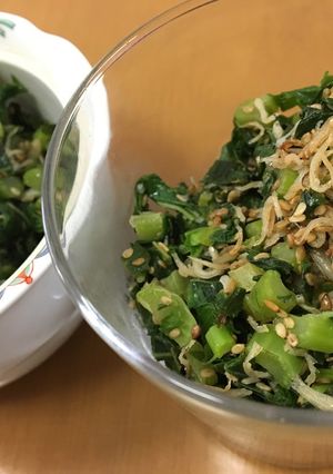 丸大根葉とちりめんじゃこの生ふりかけ-レシピのメイン写真