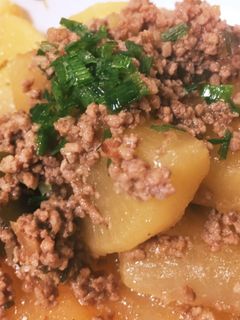 うまうまっ、簡単☆ひき肉と大根の炒め煮-レシピのメイン写真