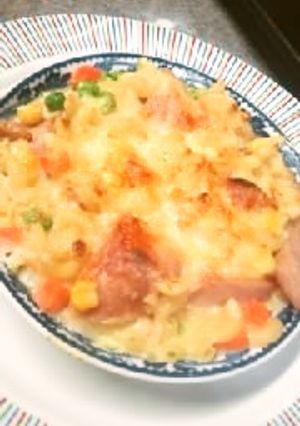 コンビニ商品で「本格チキングラタン」-レシピのメイン写真