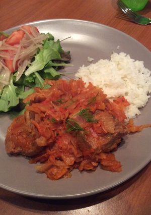 キャベツの大量消費★キャベツのトマト煮-レシピのメイン写真