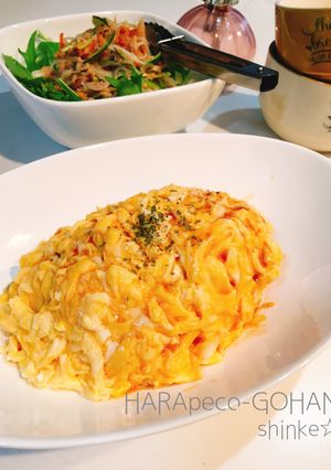 バタ−醤油ソース♡たっぷり野菜オムライス-レシピのメイン写真