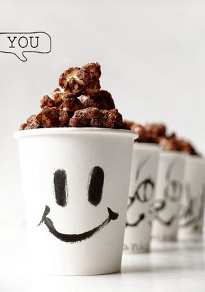 バレンタイン♡チョコポップコーン！【黒】-レシピのメイン写真