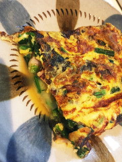 子供喜ぶハムとチーズとほうれん草の卵焼き-レシピのメイン写真