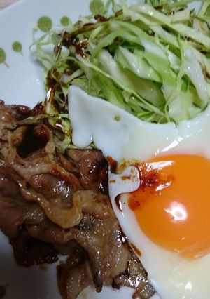 生姜焼き&トロ~リ目玉焼き★-レシピのメイン写真