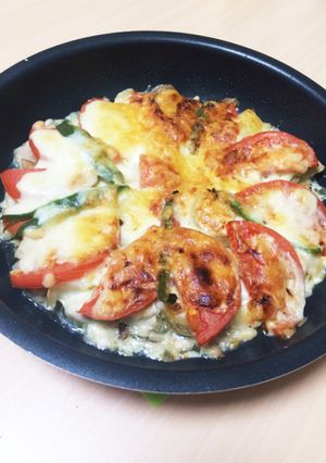 やわらかチキンのトマチー焼き-レシピのメイン写真