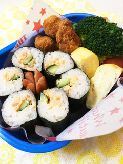 可愛い*海苔巻き弁当*簡単-レシピのメイン写真
