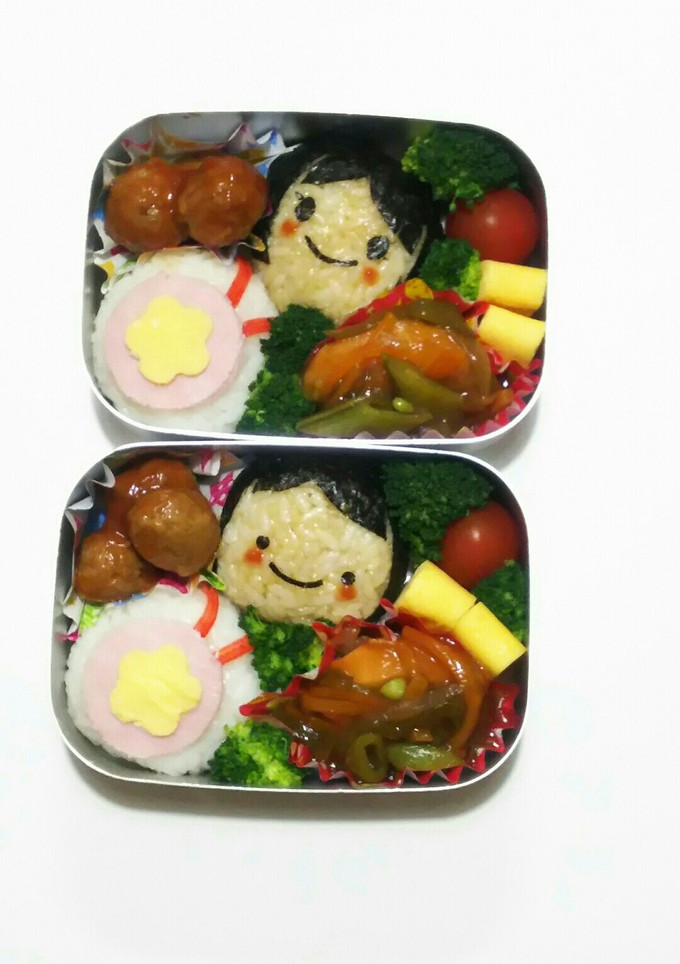 メダルをあげよう☆弁当-レシピのメイン写真