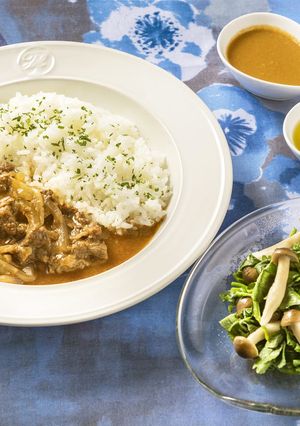 ハヤシライスに添えて！クレソンサラダ-レシピのメイン写真