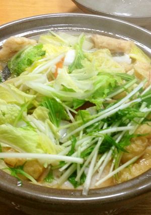 あごダシ効いた白だし素の簡単本格寄せ鍋-レシピのメイン写真