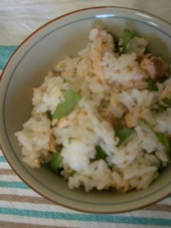 秋鮭と大葉の混ぜご飯-レシピのメイン写真