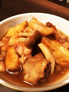 鶏と厚揚げの和風煮-レシピのメイン写真