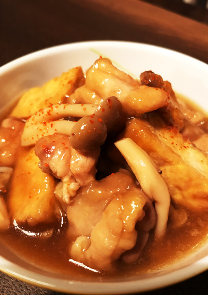 鶏と厚揚げの和風煮-レシピのメイン写真