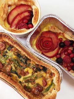 パイシート➕余った野菜炒め=キッシュ-レシピのメイン写真