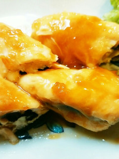 鶏ささみののりチーズ焼き-レシピのメイン写真
