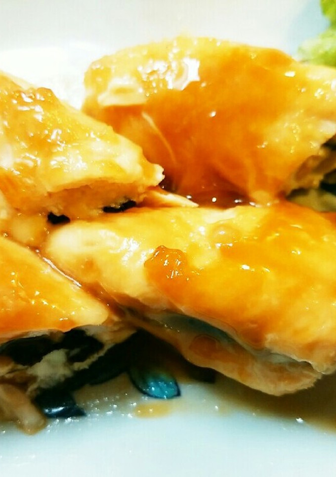 鶏ささみののりチーズ焼き-レシピのメイン写真