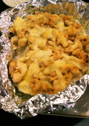 里いもの鶏そぼろチーズ焼-レシピのメイン写真