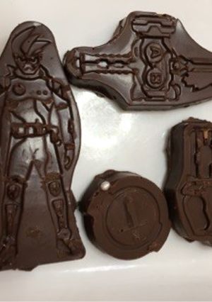 仮面ライダーエグゼイド☆チョコ-レシピのメイン写真