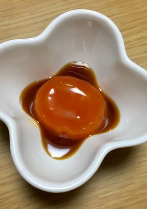 *卵黄の醤油漬け*-レシピのメイン写真