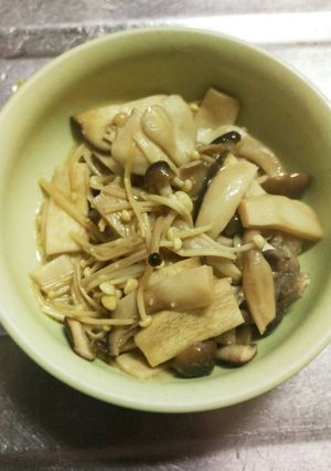 キノコのレンジ蒸し-レシピのメイン写真