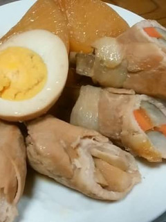 意外とヘルシー!肉巻きの煮付け-レシピのメイン写真