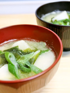旬な蕪と長ねぎの具沢山みそ汁~2人分~-レシピのメイン写真