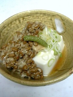 私の定番!納豆豆腐のわさび風味-レシピのメイン写真