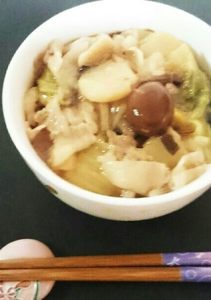 あわび茸ときくらげの中華風で簡単中華丼-レシピのメイン写真