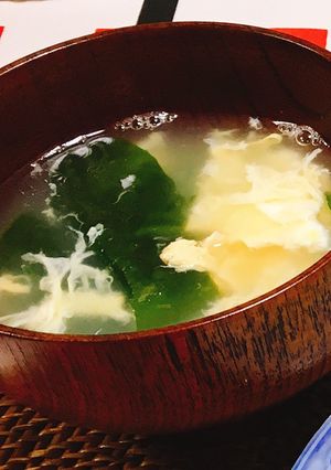 わかめと卵の中華スープ-レシピのメイン写真