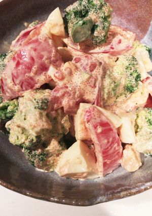 たらこマヨサラダ-レシピのメイン写真