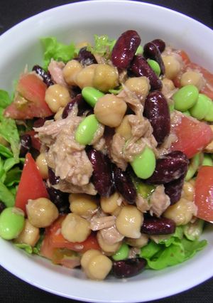 豆のサラダ-レシピのメイン写真