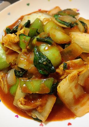 コクうまピリ辛野菜炒め!-レシピのメイン写真