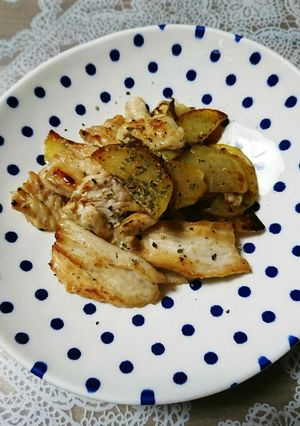 １０分で簡単❤鶏肉のじゃがいもソテー♥-レシピのメイン写真