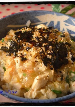 胃に優しい♪とろ②みぞれ豆腐の卵とじ丼✿-レシピのメイン写真