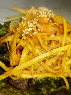 我が家の定番、カレーきんぴら!-レシピのメイン写真