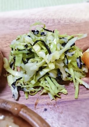 キャベツの作り置き１）キャベツの塩麹和え-レシピのメイン写真