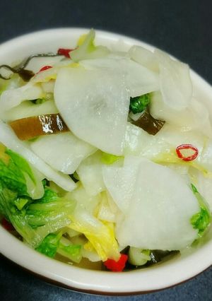 ♡大根と白菜のさっぱり浅漬け♡-レシピのメイン写真