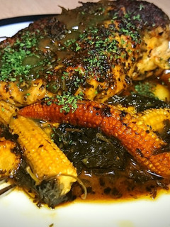鳥ももにくの香草白ワイン煮!-レシピのメイン写真