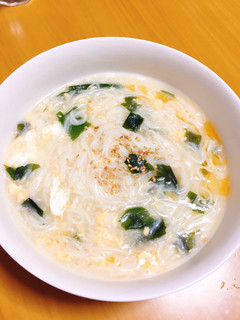 生姜でポカポカそうめんの食べるスープ!-レシピのメイン写真